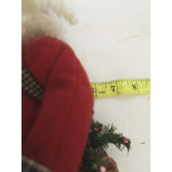 Primitive Look Rustic, Folk Art Style Santa Clause Doll - Picture 8 of 8